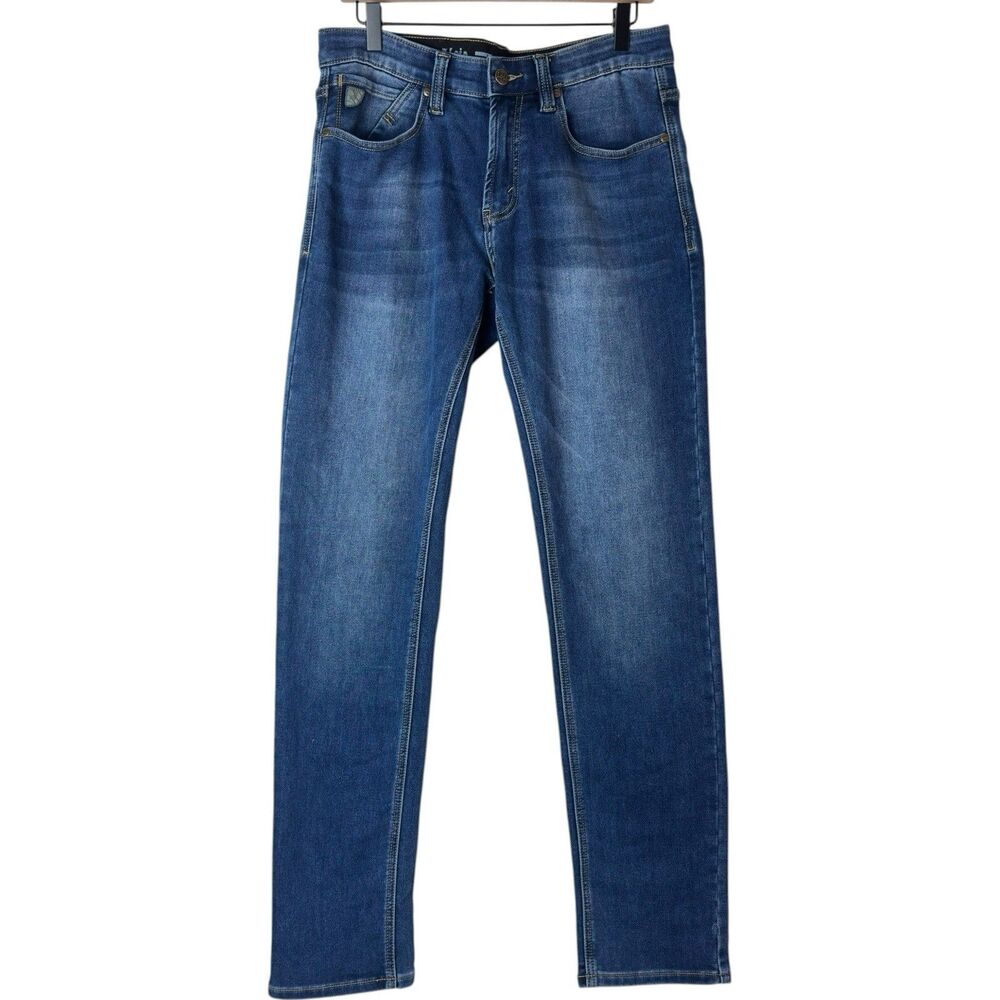 Lois Men's Jeans Peter Slim Straight 32 Stonewash Western Cowboy Denim